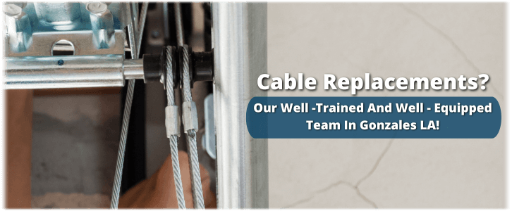 Garage Door Broken Cable Gonzales LA
